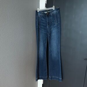 Judy Blue Dark Blue Flare Jeans